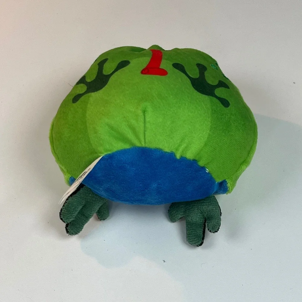 BMI Merchandise Green Blue Frog Plush Stuffed Animal‎ PLUREV Interchangeable